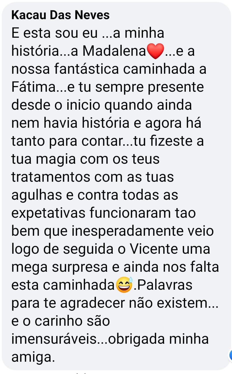 Testemunho paciente Paula Castro