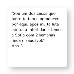 Testemunho paciente Paula Castro