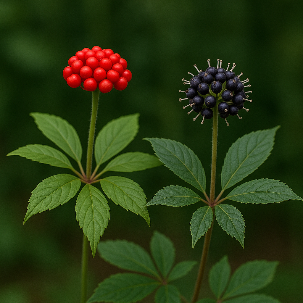 Panax ginseng e Eleutherococcus senticosus